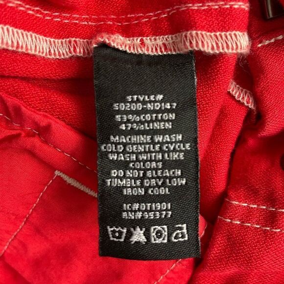 NWT Sanctuary Return to Love Lace Up Linen Blend Mini Skirt Size XS - Picture 5 of 5